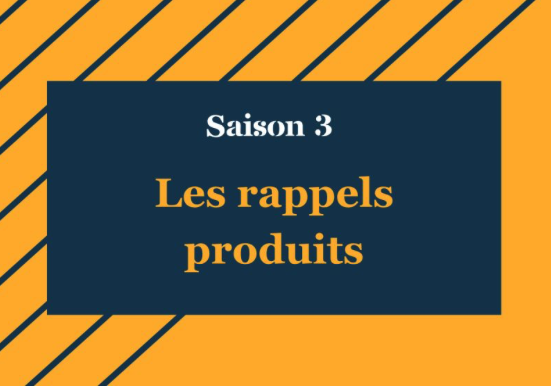 Podcast rappels produits